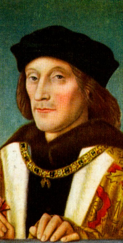 Koning Hendrik VII door Unbekannt