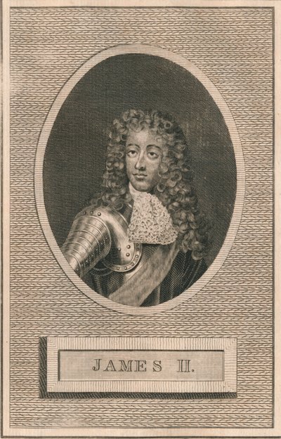 Koning Jacobus II, 1793 door Unbekannt