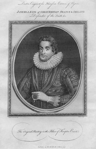 Koning James I, 1787 door Unbekannt