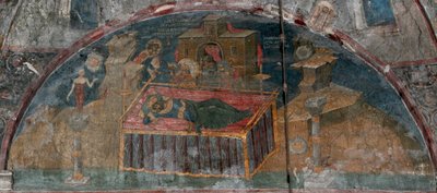 Droom van koning Nebukadnezar, ca. 1350 door Unbekannt