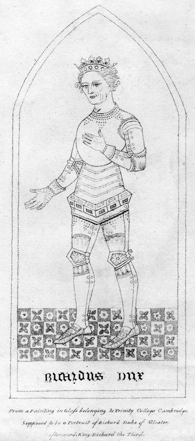 Koning Richard III, 1452-1485 door Unbekannt
