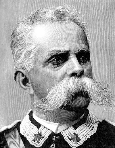 Koning Umberto I van Italië, 1900 door Unbekannt