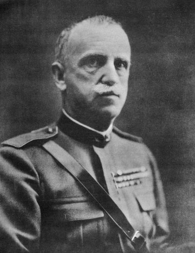 Koning Victor Emmanuel III van Italië door Unbekannt
