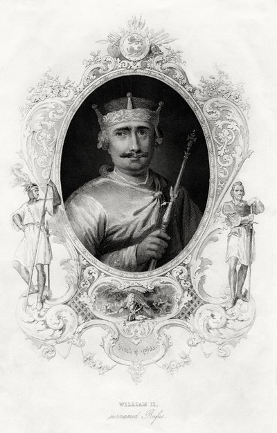 Koning Willem II van Engeland, 1860 door Unbekannt