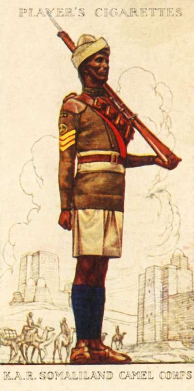 Kings African Rifles: Somaliland Kameelkorps, 1936 door Unbekannt