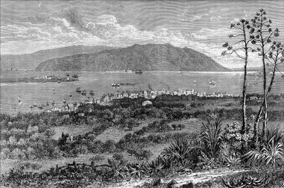 Kingston Harbour, Jamaica door Unbekannt