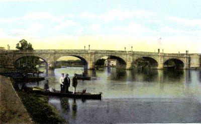 Kingston upon Thames Brug, Londen, 20e eeuw door Unbekannt