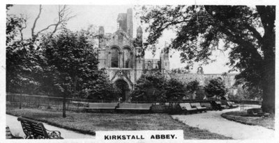 Kirkstall Abbey, Leeds, Yorkshire door Unbekannt