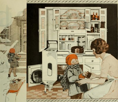 Keukenreclame uit The Saturday Evening Post, ca. 1920-1925 door Unbekannt