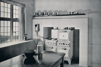 Keuken ontworpen door R.W. Symonds, 1938 door Unbekannt