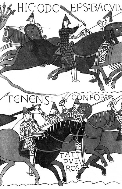 Ridders van Hertog Guillaume, c1070 door Unbekannt