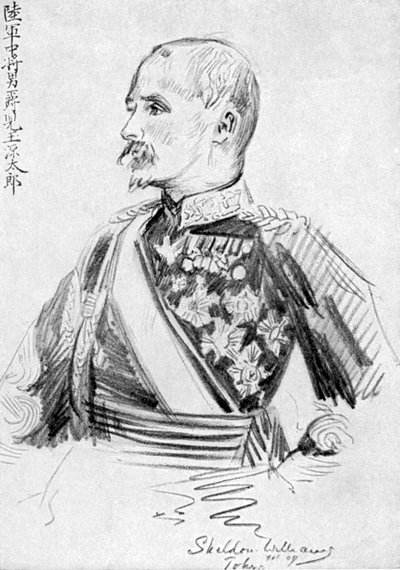 Kodama Gentaro, Japanse soldaat en staatsman, Russisch-Japanse Oorlog, 1904-1905 door Unbekannt