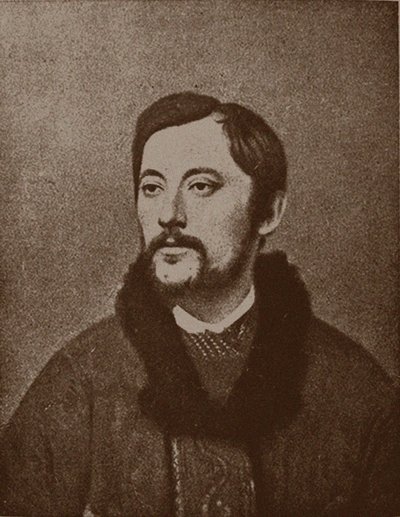 Konstantin Nikolayevich Leontyev, 1863 door Unbekannt
