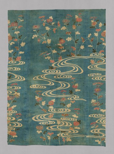 Kosode gewaad, Japan, Edo-periode 1615-1868, 1701-1725 door Unbekannt