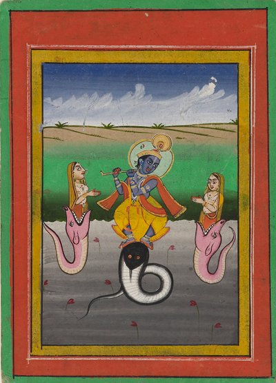 Krishna Kaliyamardaka, begin 20e eeuw door Unbekannt