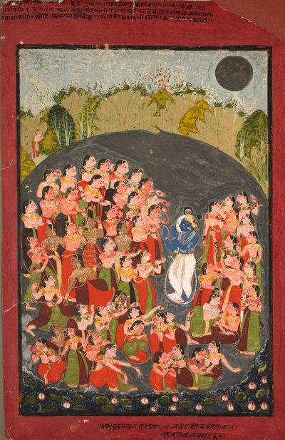 Krishna en de Gopi