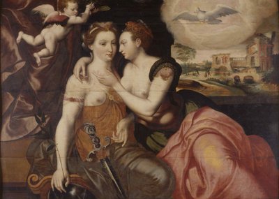 La Justice et la Paix, ca. 1560 door Unbekannt