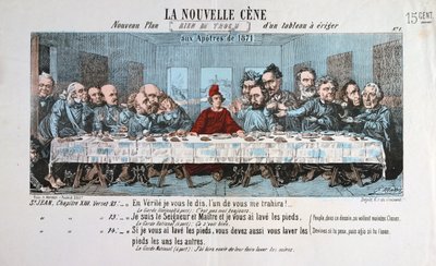 La Nouvelle Cène, Parijse Commune door Unbekannt