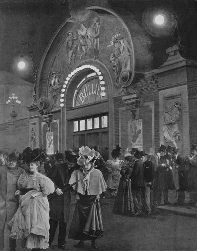 La Sortie De Bullier, 1900 door Unbekannt