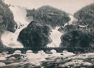 Laatefos, Hardanger, 1914 door Unbekannt