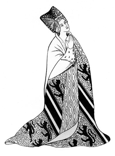 Lady Arderne, vrouw van Sir Peter Arderne, rechter en Chief Baron of the Exchequer door Unbekannt