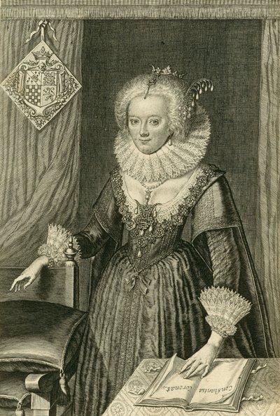 Lady Frances Stewart, Hertogin van Richmond en Lennox 1647-1702, ca. 1663 door Unbekannt