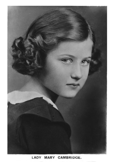 Lady Mary Cambridge, 1937 door Unbekannt