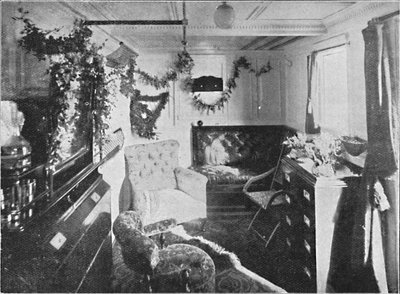 De hut van Lady Roberts op de Dunnottar Castle, 1900 door Unbekannt