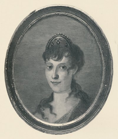Laetitia Ramolino, moeder van Napoleon Bonaparte, c1780 door Unbekannt