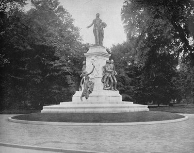 Lafayette Standbeeld, Washington, D.C., ca. 1897 door Unbekannt