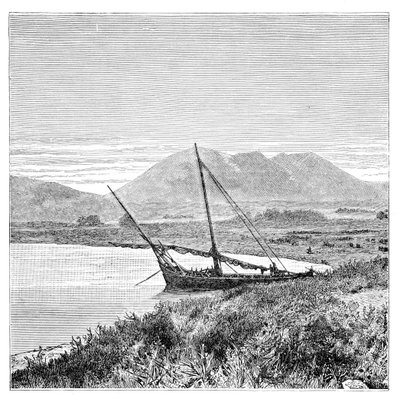 Vanmeer, Tadwanbaai en de berg Nimrud, Turkije door Unbekannt