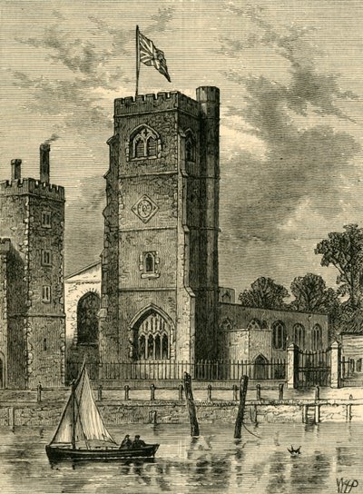 Lambeth Kerk 1825, ca. 1878 door Unbekannt