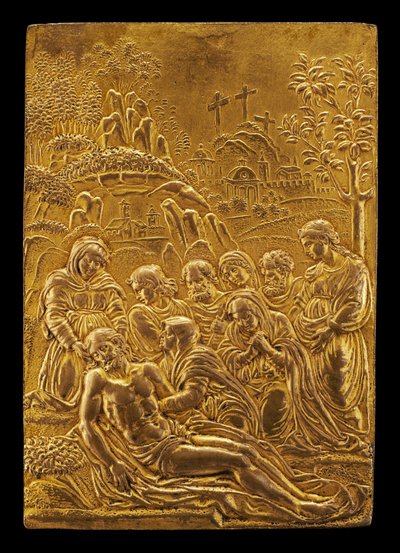 Rouw over de dode Christus door Unbekannt