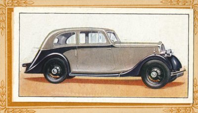 Lanchester 10 gestroomlijnde sedan, ca. 1936 door Unbekannt