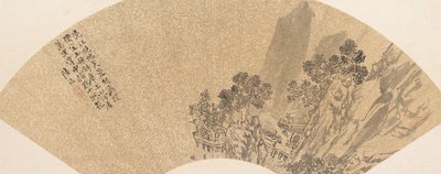 Landschap door Unbekannt