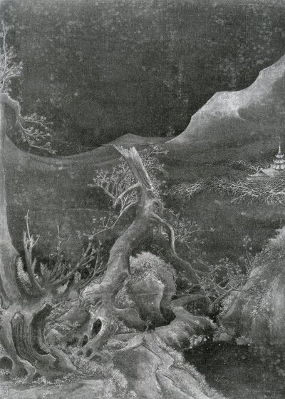 Landschap in de Tang-stijl door Unbekannt