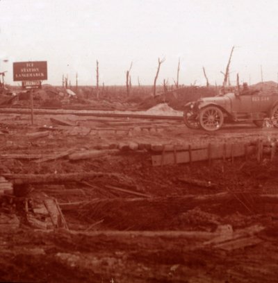 Station Langemarck, Vlaanderen, België door Unbekannt