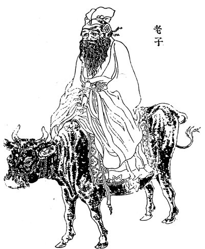 Lao-Tzu, oude Chinese filosoof en inspiratiebron van het taoïsme door Unbekannt