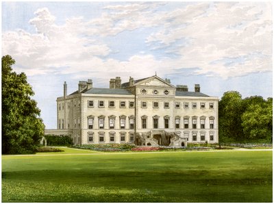 Lathom House, Lancashire, huis van Lord Skelmersdale door Unbekannt