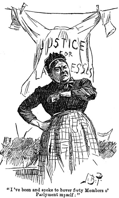 Staking van de Wasvrouwen, 1891 door Unbekannt