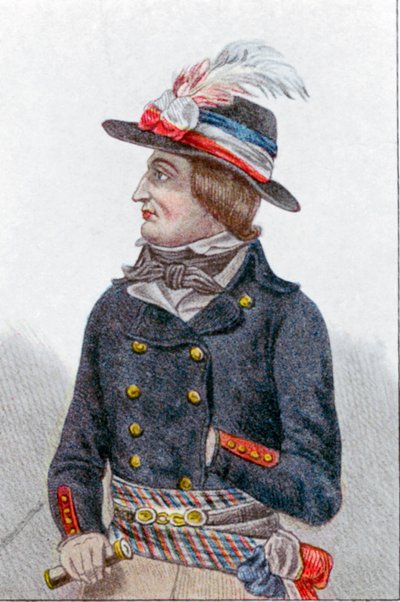 Lazare Nicolas Marguerite Carnot, Franse revolutionair door Unbekannt