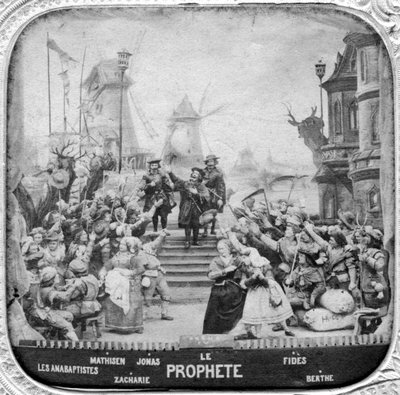 Le prophète, opera, late 19e eeuw door Unbekannt