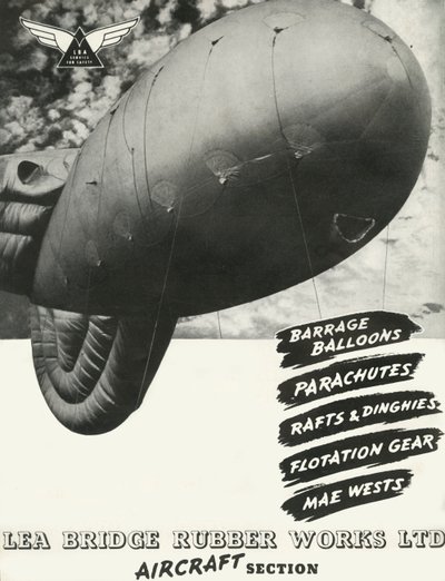 Lea Bridge Rubber Works Ltd - Vliegtuigafdeling, 1941 door Unbekannt
