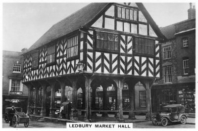 Ledbury Markthal, Herefordshire, 1937 door Unbekannt