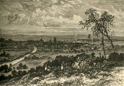 Leeds in het begin van de achttiende eeuw, 1898 door Unbekannt