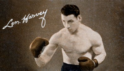 Len Harvey, licht zwaargewicht bokskampioen van Groot-Brittannië, 1935 door Unbekannt