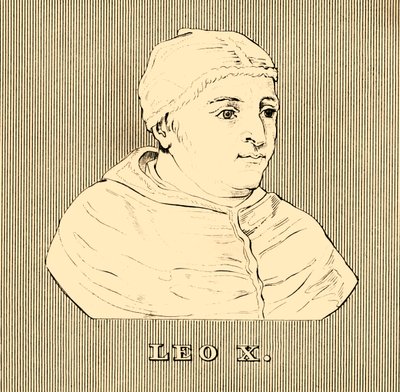 Leo X, 1475-1521, 1830 door Unbekannt