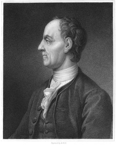 Leonhard Euler 1707-1783, Zwitserse wiskundige, 1835 door Unbekannt