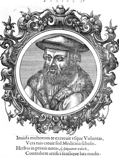 Leonhard Fuchs, Duitse botanicus en arts door Unbekannt