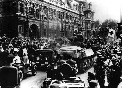 Bevrijding van Parijs, 25 augustus 1944 door Unbekannt